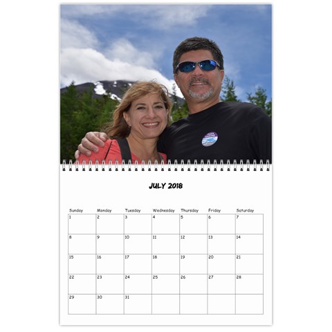 Calendario 2018 Jose By Edna Jul 2018