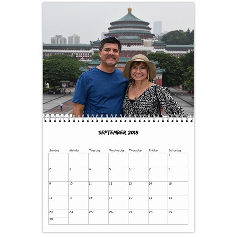 Calendario 2018 Jose By Edna Sep 2018