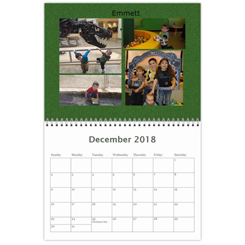 Lenihan Family Calendar 2018 By Becky Dec 2018