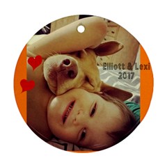 Elliott and Lexi - Ornament (Round)