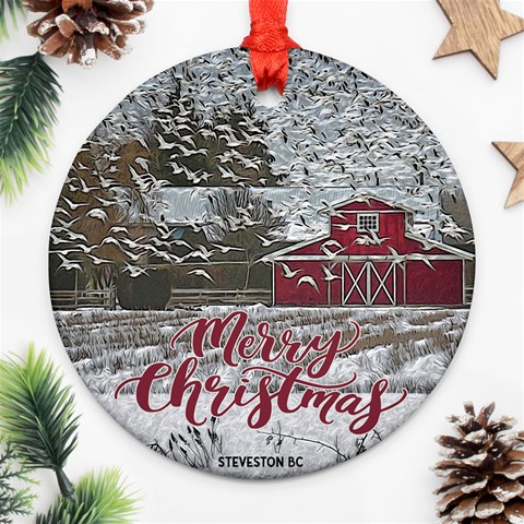 Steveston Ornament By Cynthia Green Front