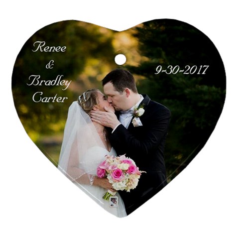 Renee And Bradley Heart By Silverflower Front