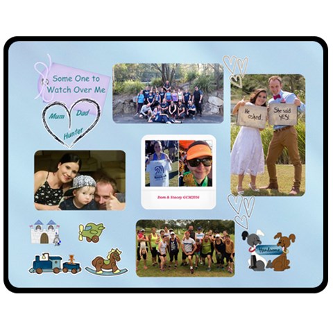 Dom Blanket By Marie Musters 58.8 x47.4  Blanket Front