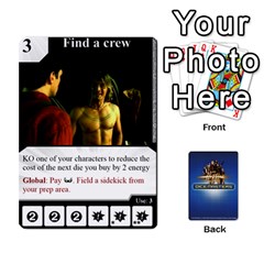 DM Firefly Deck 2 - Crew Back - Playing Cards 54 Designs (Rectangle)