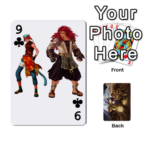 Radiant Dawn Playing Cards By Luke Douglass Front - Club9