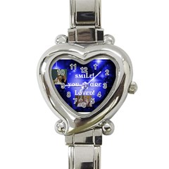 For Kelly - Heart Italian Charm Watch