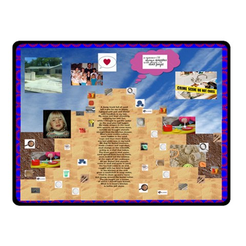 Memories Kelly By Shelleyww42 Gmail Com 50 x40  Blanket Front