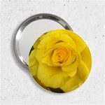 Yellow rose 2.25  Handbag Mirror Front