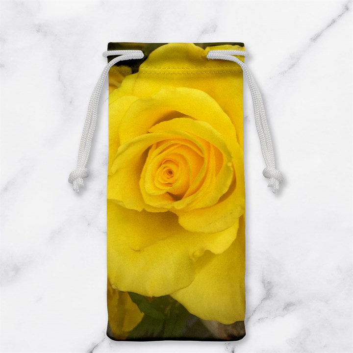 Yellow rose Jewelry Bag