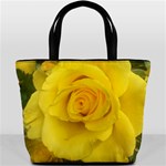 Yellow rose Bucket Bag Back