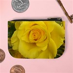 Yellow rose Mini Coin Purse Back
