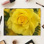 Yellow rose Cosmetic Bag (XL) Front