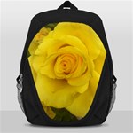 Yellow rose Backpack Bag Front