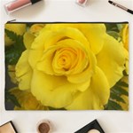 Yellow rose Cosmetic Bag (XXXL) Front