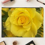 Yellow rose Cosmetic Bag (XXXL) Back