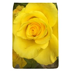 Yellow Rose Removable Flap Cover (s) by glendatartist
