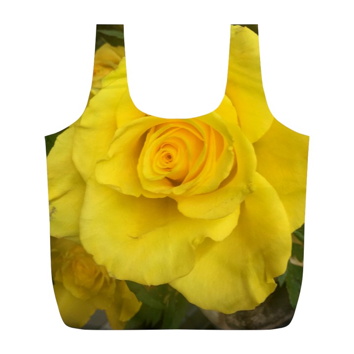 Yellow rose Full Print Recycle Bag (L)