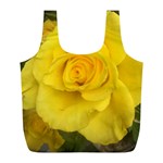 Yellow rose Full Print Recycle Bag (L) Back