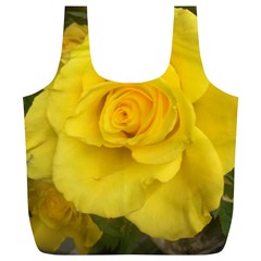 Yellow Rose Full Print Recycle Bag (xl) by glendatartist