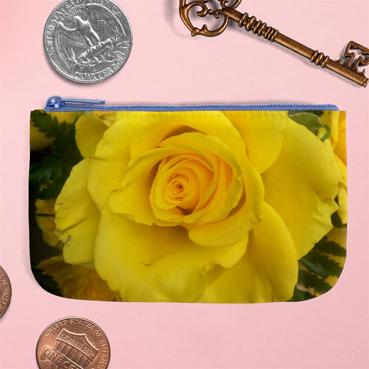 Yellow rose Large Coin Purse