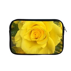 Yellow Rose Apple Macbook Pro 13  Zipper Case by glendatartist