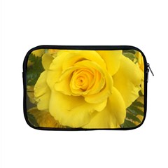 Yellow Rose Apple Macbook Pro 15  Zipper Case by glendatartist