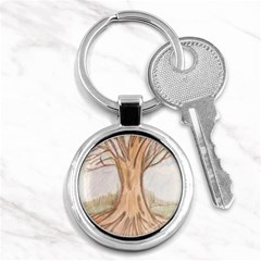 Roots Key Chain (round) by glendatartist
