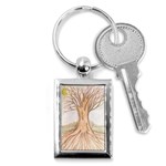 roots Key Chain (Rectangle) Front