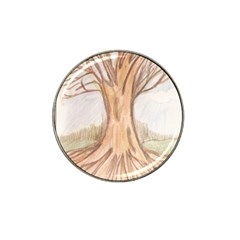 Roots Hat Clip Ball Marker by glendatartist