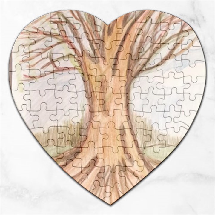 roots Jigsaw Puzzle (Heart)