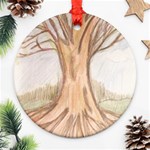 roots Round Ornament (Two Sides) Back