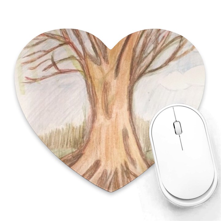 roots Heart Mousepad