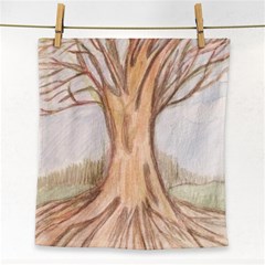 Roots Face Towel by glendatartist