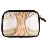 roots Digital Camera Leather Case Back