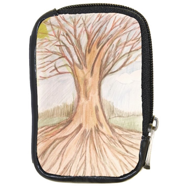roots Compact Camera Leather Case