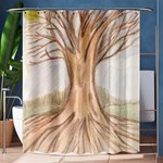 roots Shower Curtain 60  x 72  (Medium) 60 x72  Curtain