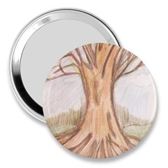 Roots 3  Handbag Mirror by glendatartist