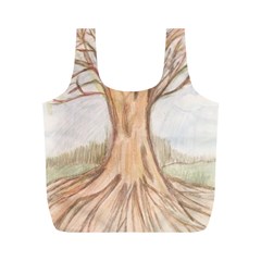 Roots Full Print Recycle Bag (m) by glendatartist