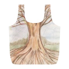 Roots Full Print Recycle Bag (l) by glendatartist