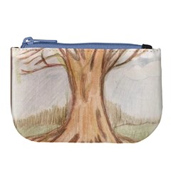 Roots Large Coin Purse by glendatartist