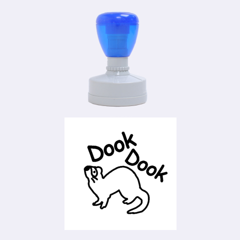 Regulardook By Rumi Suetsugu 1.5 x1.5  Stamp