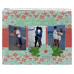 Surf Sand Sun - Tropical Vacation Cosmetic Bag XXXL (7 styles) - Cosmetic Bag (XXXL)