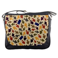 Tin Dogs and Police Boxes Messenger Bag