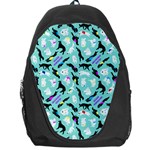 Turquoise Silken Windhound Backpack - Backpack Bag