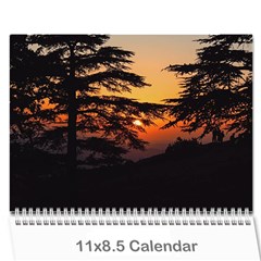 calendar nature - Wall Calendar 11  x 8.5  (12-Months)