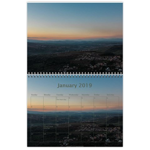 Calendar Nature By Amine318 Jan 2019