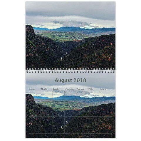 Calendar Nature By Amine318 Aug 2018