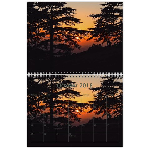 Calendar Nature By Amine318 Oct 2018