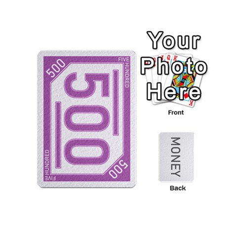 Money Cards Deck 4 By Chris Phillips Front - Club4