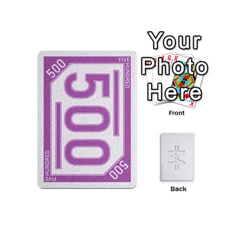 Money Cards Deck 4b By Chris Phillips Front - Club4